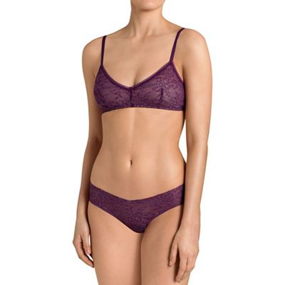 Sloggi Purple light lace bralette